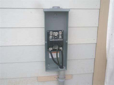 200 amp mobile home breaker box for underground electrical|200 amp mobile home disconnect.